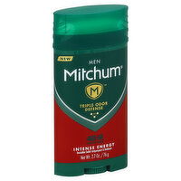 Mitchum Antiperspirant & Deodorant, Men, Invisible Solid, Intense Energy, 2.7 Ounce