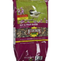 Audubon Park Wild Bird Food, Nut & Fruit Blend, 5 Pound