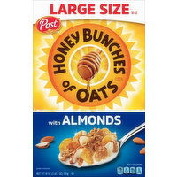 Post Consumer Brands Cereal, with Almonds, Large Size, 18 Ounce