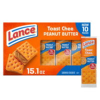 Lance® ToastChee ToastChee Peanut Butter Sandwich Crackers, 15.1 Ounce