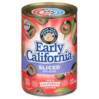 Early California Olives, Ripe, Sliced, 6.5 Ounce