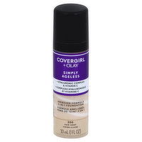 CoverGirl Simply Ageless Liquid Foundation, 3-in-1, Fair Ivory 200, 30 Millilitre