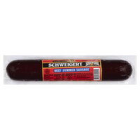 Schweigert Hickory House Summer Sausage, Beef, 16 Ounce