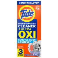 Tide Washing Machine Cleaner + Ultra Oxi, 3 Each