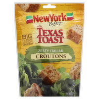 New York Bakery The Original Texas Toast Croutons, Zesty Italian, 5 Ounce