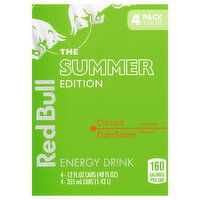 Red Bull The Summer Edition Energy Drink, Curuba Elderflower, 4 Pack, 4 Each