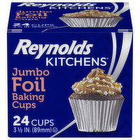 Reynolds Kitchens Foil Baking Cups, Jumbo, 24 Each