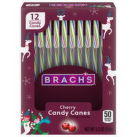 Brach's Candy Canes, Cherry, 12 Each