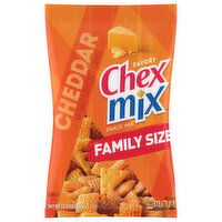 Chex Mix Savory Cheddar Snack Mix Family Size, 13.5 Ounce
