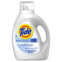 Tide Free & Gentle Liquid Laundry Detergent, 105 fl oz, 80 Loads, 105 Fluid ounce