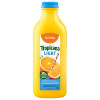 Tropicana Orange Juice, Light, No Pulp, 46 Fluid ounce