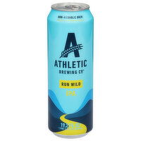 Athletic Brewing Co Beer, IPA, Run Wild, 19.2 Fluid ounce