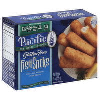 Pacific Sustainable Seafood Fish Sticks, Gluten Free, 9 Ounce