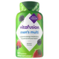 Vitafusion Men's Multi, Gummies, Berry Flavors, 150 Each