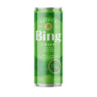 Bing Crisp Beverage, Made with Apple & Cherry Juice, 12 Fluid ounce