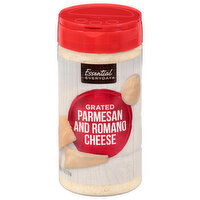 Essential Everyday Grated Parmesan & Romano Cheese, 8 Ounce
