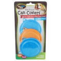 BowWow Pals Can Covers, Pet Food, 3 Pack, 3 Each