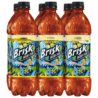 Brisk Iced Tea, Lemon, 6 Each