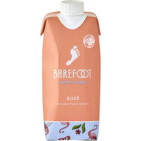 Barefoot Rosé Wine Tetra 500ml   , 500 Millilitre