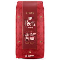 Peet's Coffee Coffee, Ground, Dark Roast, 2024 Holiday Blend, 10 Ounce