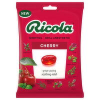 Ricola Oral Anesthetic, Cherry, Drops, 19 Each