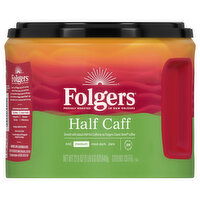 Folgers Half Caff Medium Ground Coffee, 22.6 Ounce