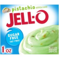 Jell-O Pistachio Sugar Free & Fat Free Instant Pudding & Pie Filling Mix, 1 Ounce