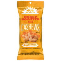 Nut Harvest Whole Honey Roasted Cashews, 2.25 Ounce