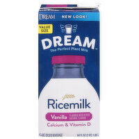 Dream Ricemilk, Vanilla, Value Size, 64 Fluid ounce