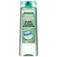 Fructis Shampoo, Purifying, Silicone Free, Pure Clean, 12.5 Fluid ounce