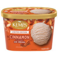 Kemps Cinnamon Ice Cream, 1.5 Quart