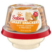 Sabra Smart Snackers Hummus & Pretzels, Classic, 4.56 Ounce