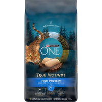 Purina One Cat Food, Adult, High Protein, Grain Free with Real Ocean Whitefish, True Instinct, 6.3 Pound