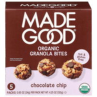 MadeGood Chocolate Chip Granola Minis, 5 Each
