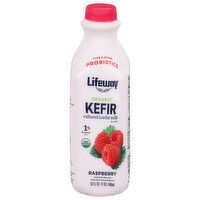 Lifeway Kefir, Organic, Raspberry, 32 Fluid ounce