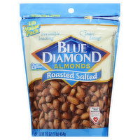 Blue Diamond Almonds, Roasted Salted, Value Pack, 16 Ounce