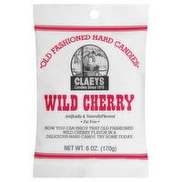 Claeys Hard Candies, Old Fashioned, Wild Cherry, 6 Ounce