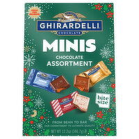 Ghirardelli Chocolate, Assortment, Minis, 12.2 Ounce