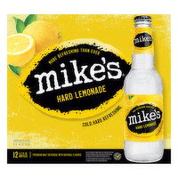 Mike's Beer, Malt Beverage, Premium, Hard Lemonade, 12 Each