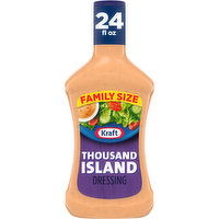 Kraft Thousand Island Salad Dressing Family Size, 24 Fluid ounce