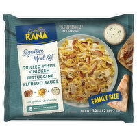 Rana Grilled White Chicken Fettuccine Alfredo Sauce Signature Meal Kit Family Size, 39 Ounce