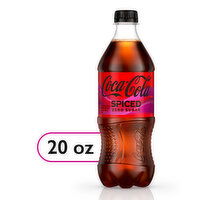 Coca-Cola Zero Sugar Coca-Cola® Spiced Raspberry Spiced Coke, Natural Flavor​, 20 Fluid ounce