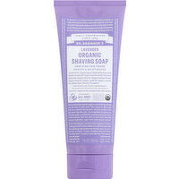 Dr. Bronner's Shaving Gel, Organic, Lavender, 7 Ounce