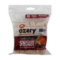 Ozery Bakery Snacking Rounds Snack Buns, Fruit & Grain, Cranberry Orange, 12 Each