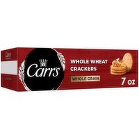 Carr's Crackers, Whole Wheat, 7 Ounce