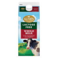 Kemps Lactose Free Whole Milk, 64 Fluid ounce