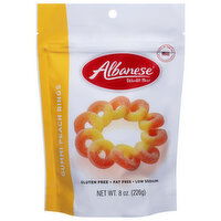 Albanese World's Best Gummi Peach Rings, 8 Ounce