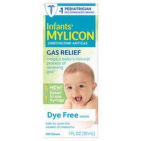 Infants' Mylicon Gas Relief, Dye Free, 1 Fluid ounce