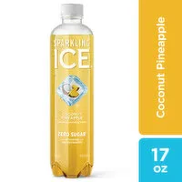 Sparkling Ice Sparkling Ice Coconut Pineapple Naturally Flavored Sparkling Water, 17 Fluid ounce