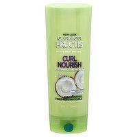 Fructis Conditioner, Fortifying, Curl Nourish, 12 Ounce